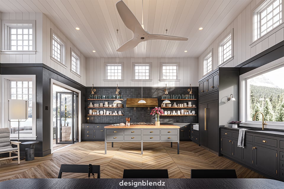 Lightology_Farmhouse Kitchen_View 00