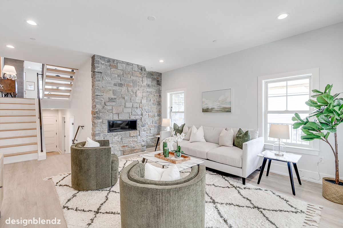 258 Hermitage Street - Living Room